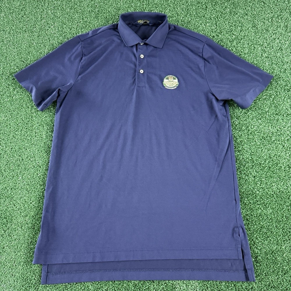 Polo Golf Ralph Lauren PGA Men's Short Sleeve Polo Shirt Size Medium Blue